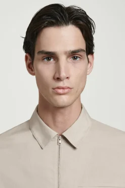 Herren COS Hemden | Mäntel & Jacken*HEMDJACKE AUS TWILL MIT REISSVERSCHLUSS