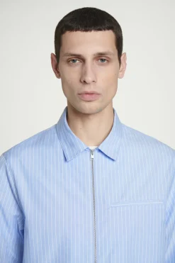 Herren COS Hemden | Mäntel & Jacken*HEMDJACKE AUS TWILL MIT REISSVERSCHLUSS