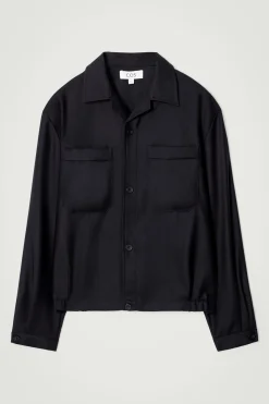 Herren COS Hemden | Mäntel & Jacken*HEMDJACKE AUS WOLLFLANELL