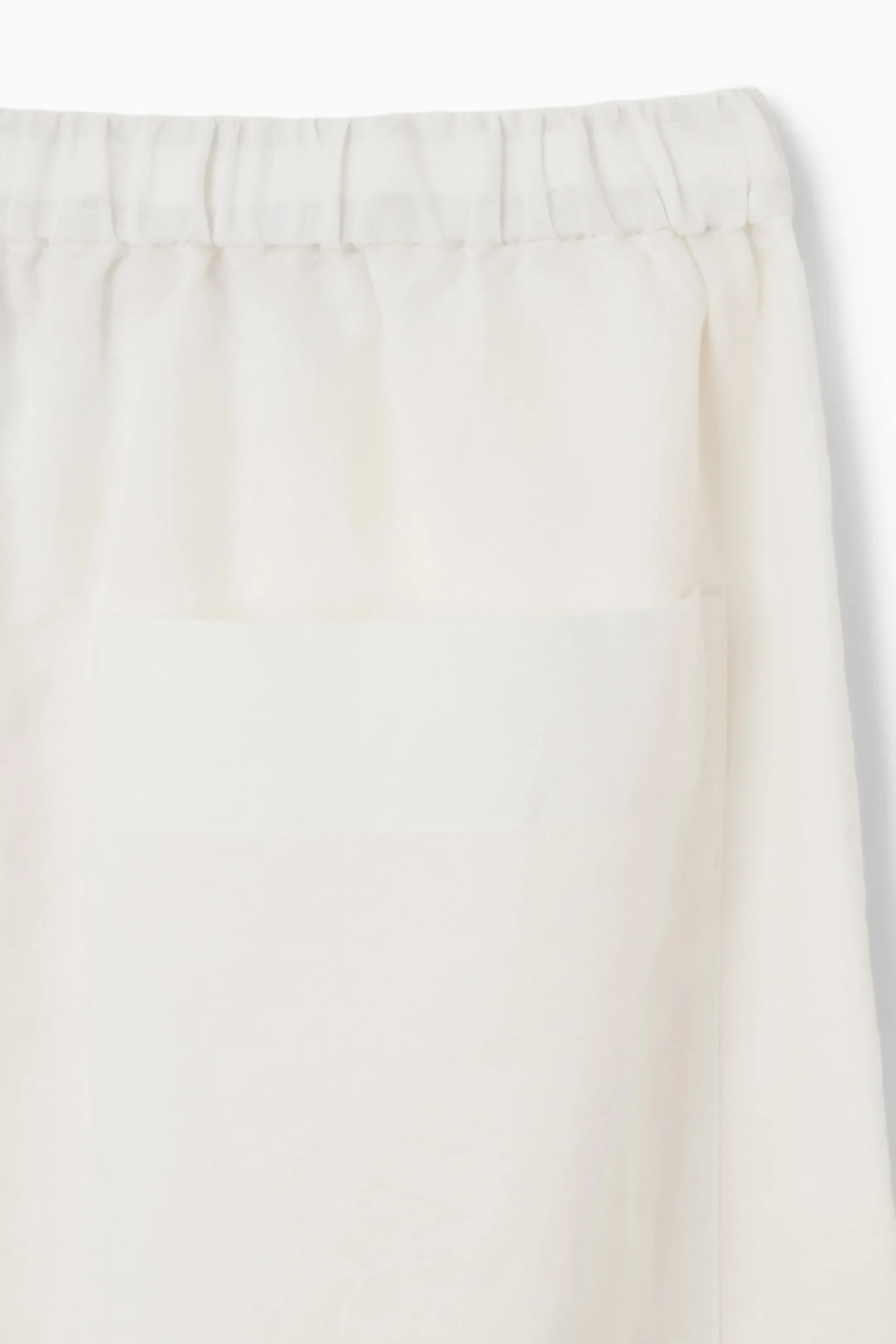 Damen COS Hosen*HOSE AUS LEINEN MIT WEITEM BEIN UND KORDELZUGBUND
