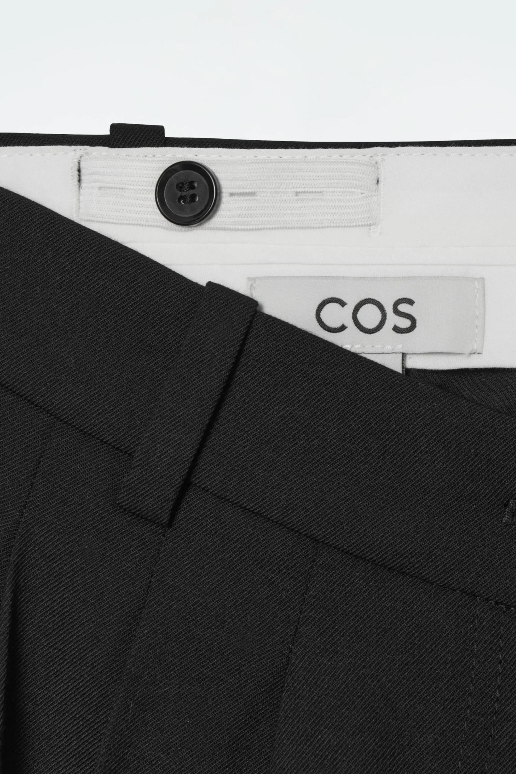 Damen COS Hosen*HOSE AUS WOLL-MIX MIT BARREL-BEIN UND FALTEN