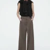 Damen COS Hosen*HOSE AUS WOLL-MIX MIT WEITEM BEIN