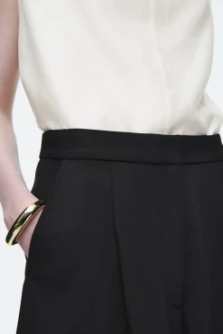 Damen COS Hosen*HOSE AUS WOLL-MIX MIT WEITEM BEIN