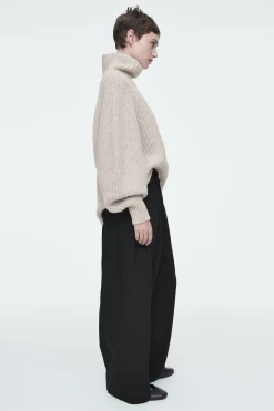 Damen COS Hosen*HOSE MIT BARREL-BEIN UND ELASTISCHEM BUND