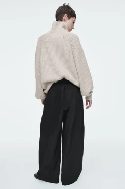 Damen COS Hosen*HOSE MIT BARREL-BEIN UND ELASTISCHEM BUND