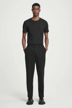 Herren COS Hosen*HOSE MIT ELASTISCHEM BUND UND NADELSTREIFEN