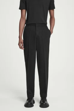 Herren COS Hosen*HOSE MIT ELASTISCHEM BUND UND NADELSTREIFEN