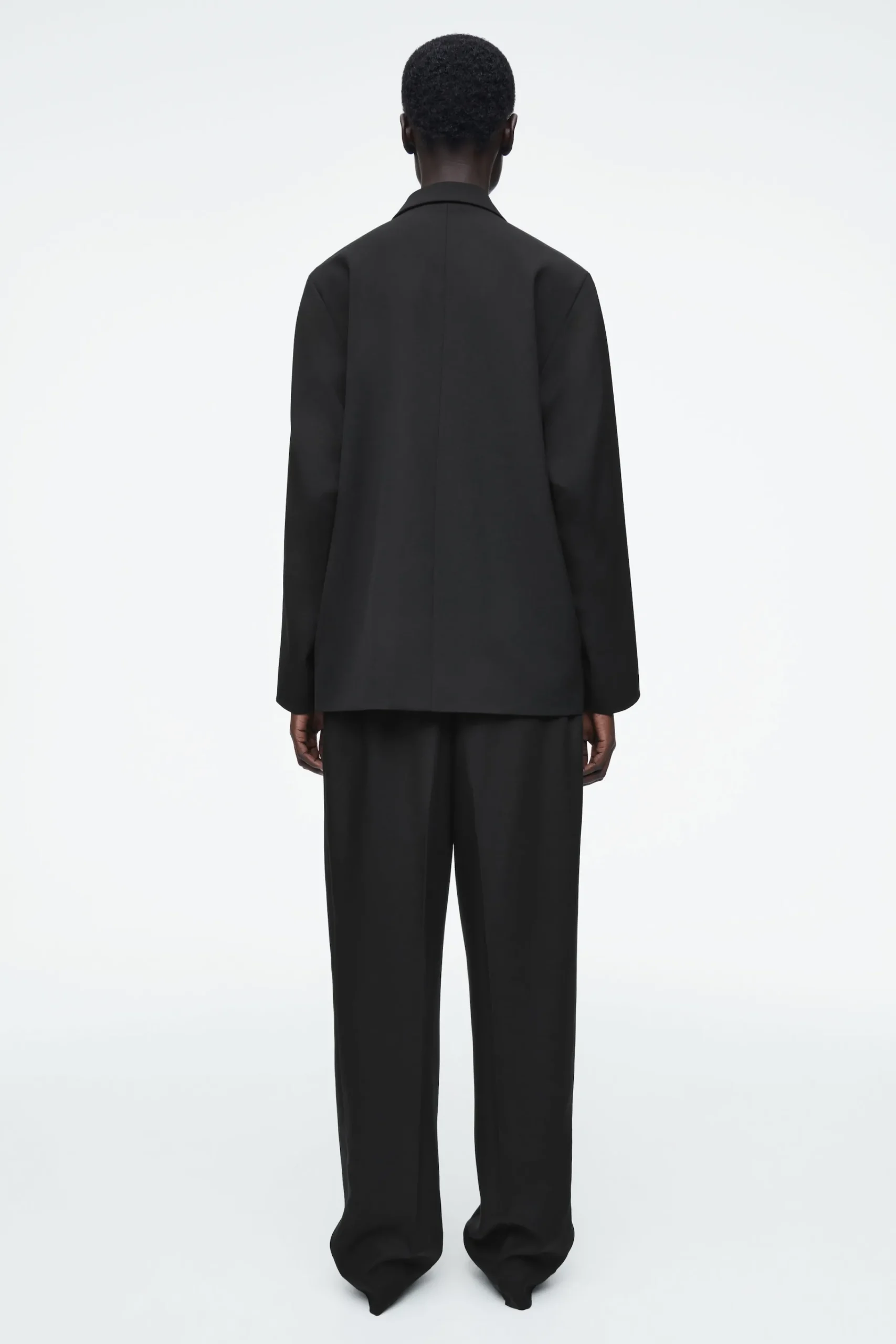 Damen COS Hosen*HOSE MIT GERADEM BEIN UND ELASTISCHEM BUND