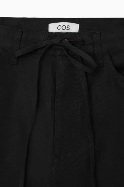 Damen COS Hosen*HOSE MIT WEITEM BEIN UND KORDELZUGBUND