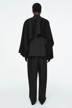 Damen COS Hybridmodelle | Mäntel & Jacken*HYBRIDES CAPE AUS DOUBLEFACE-WOLLE