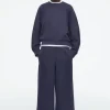 Damen COS Hosen*JOGGINGHOSE AUS GEBÜRSTETER BAUMWOLLE