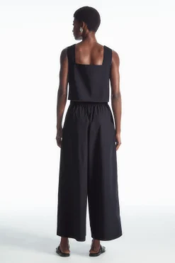 Damen COS Kleider*JUMPSUIT MIT RAFFUNGEN UND RÜCKENAUSSCHNITT