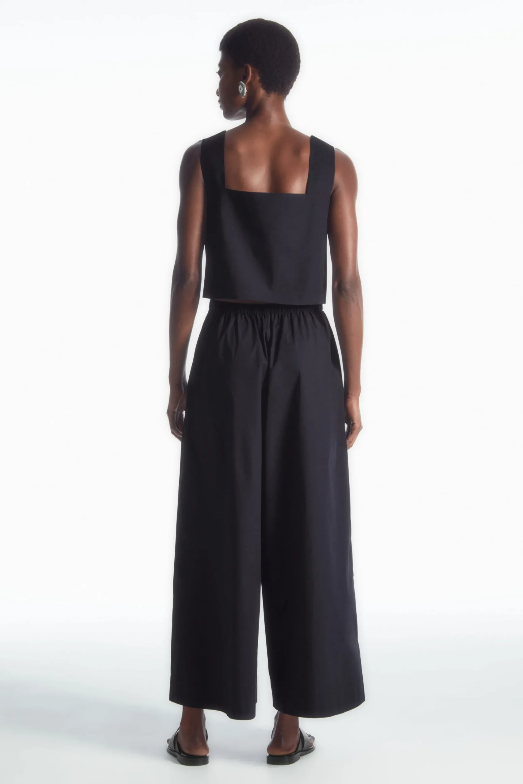 Damen COS Kleider*JUMPSUIT MIT RAFFUNGEN UND RÜCKENAUSSCHNITT