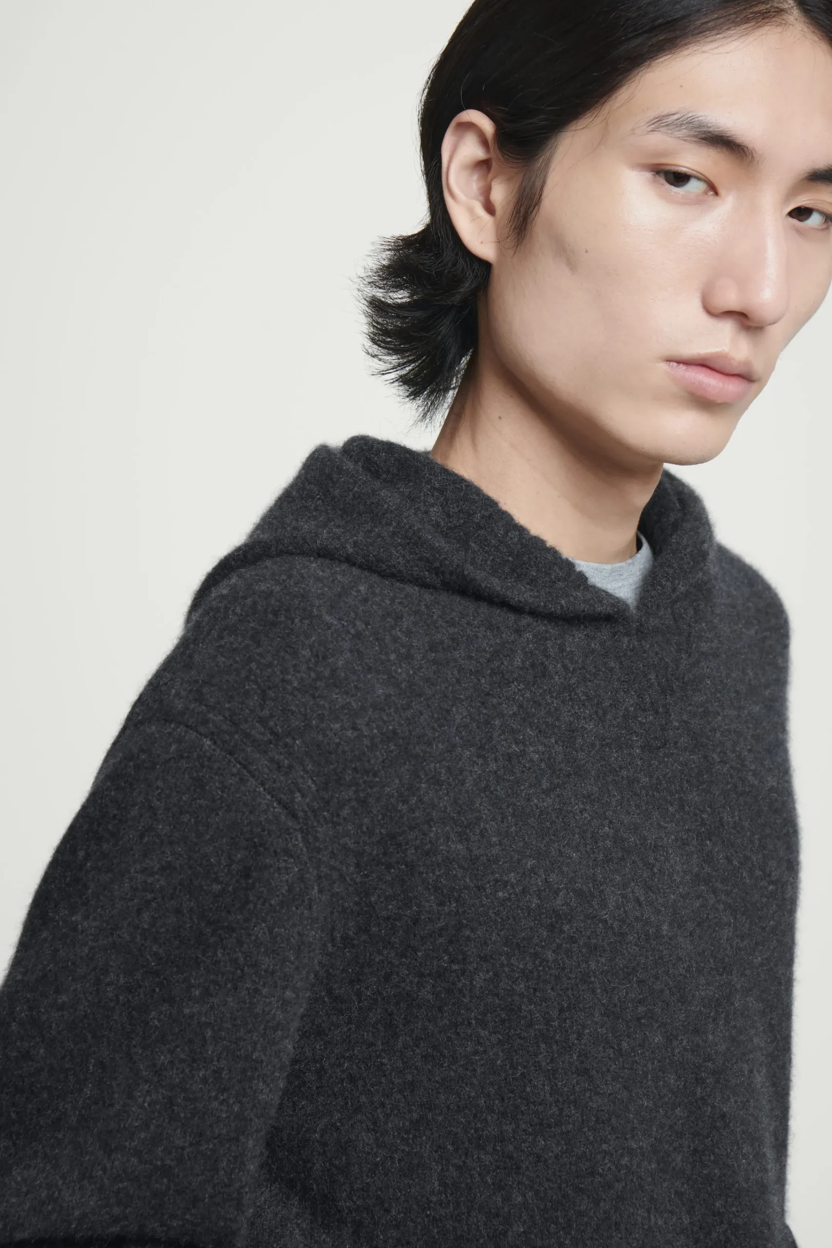 Herren COS Sweatshirts & Kapuzenpullover | Pullover*KAPUZENPULLOVER AUS GEKOCHTEM KASCHMIR
