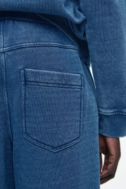 Damen COS Oberteile*KAPUZENPULLOVER AUS JERSEY IM DENIMLOOK
