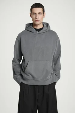 Herren COS Sweatshirts & Kapuzenpullover*KAPUZENPULLOVER AUS VORGEWASCHENEM BAUMWOLLJERSEY