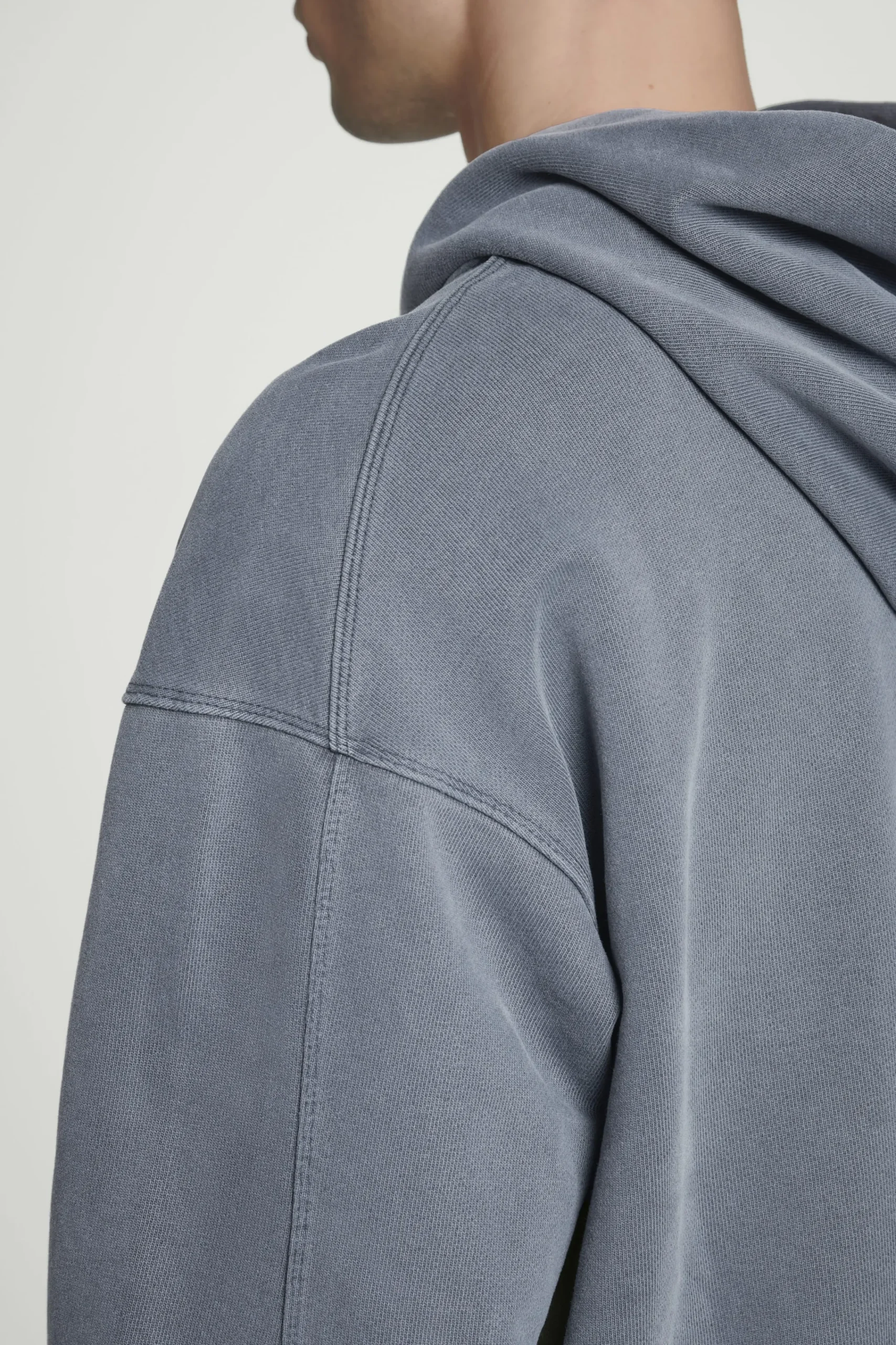 Herren COS Sweatshirts & Kapuzenpullover*KAPUZENPULLOVER AUS VORGEWASCHENEM BAUMWOLLJERSEY
