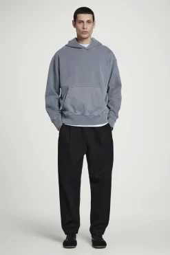 Herren COS Sweatshirts & Kapuzenpullover*KAPUZENPULLOVER AUS VORGEWASCHENEM BAUMWOLLJERSEY
