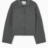 Damen COS Mäntel & Jacken*KASTENFÖRMIGE WOLLJACKE AUS DOUBLEFACE-MATERIAL