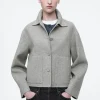 Damen COS Mäntel & Jacken*KASTENFÖRMIGE WOLLJACKE AUS DOUBLEFACE-MATERIAL