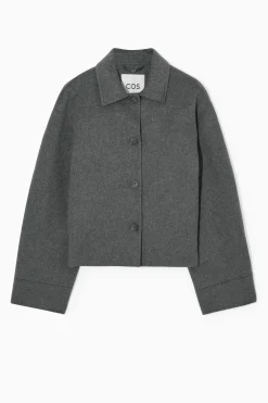 Damen COS Mäntel & Jacken*KASTENFÖRMIGE WOLLJACKE AUS DOUBLEFACE-MATERIAL