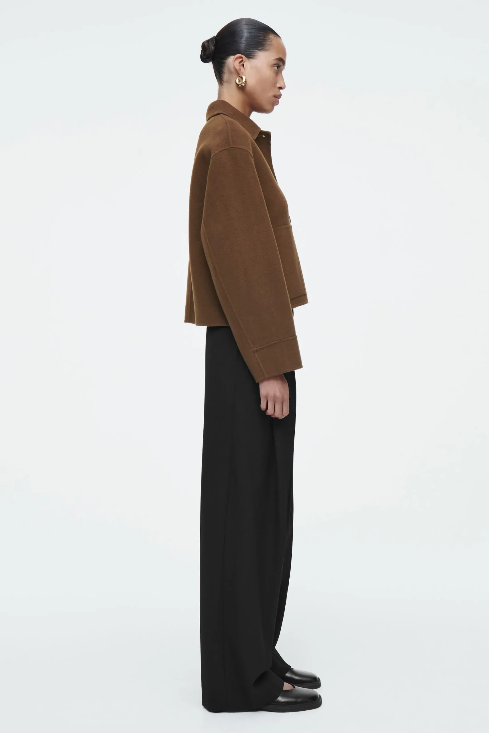 Damen COS Mäntel & Jacken*KASTENFÖRMIGE WOLLJACKE AUS DOUBLEFACE-MATERIAL
