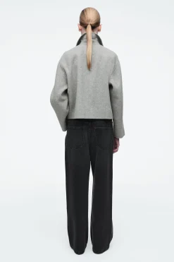 Damen COS Mäntel & Jacken*KASTENFÖRMIGE WOLLJACKE AUS DOUBLEFACE-MATERIAL