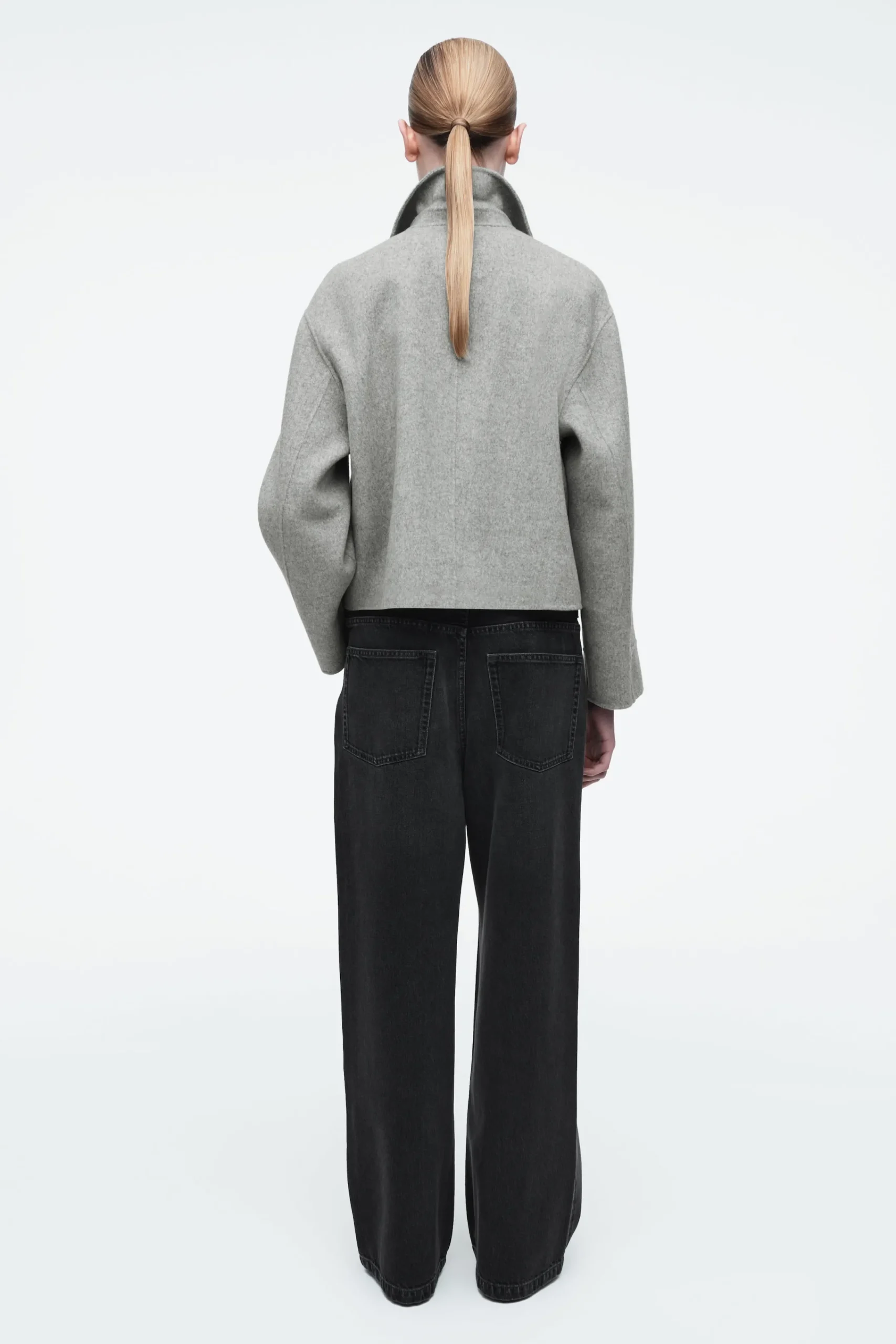 Damen COS Mäntel & Jacken*KASTENFÖRMIGE WOLLJACKE AUS DOUBLEFACE-MATERIAL