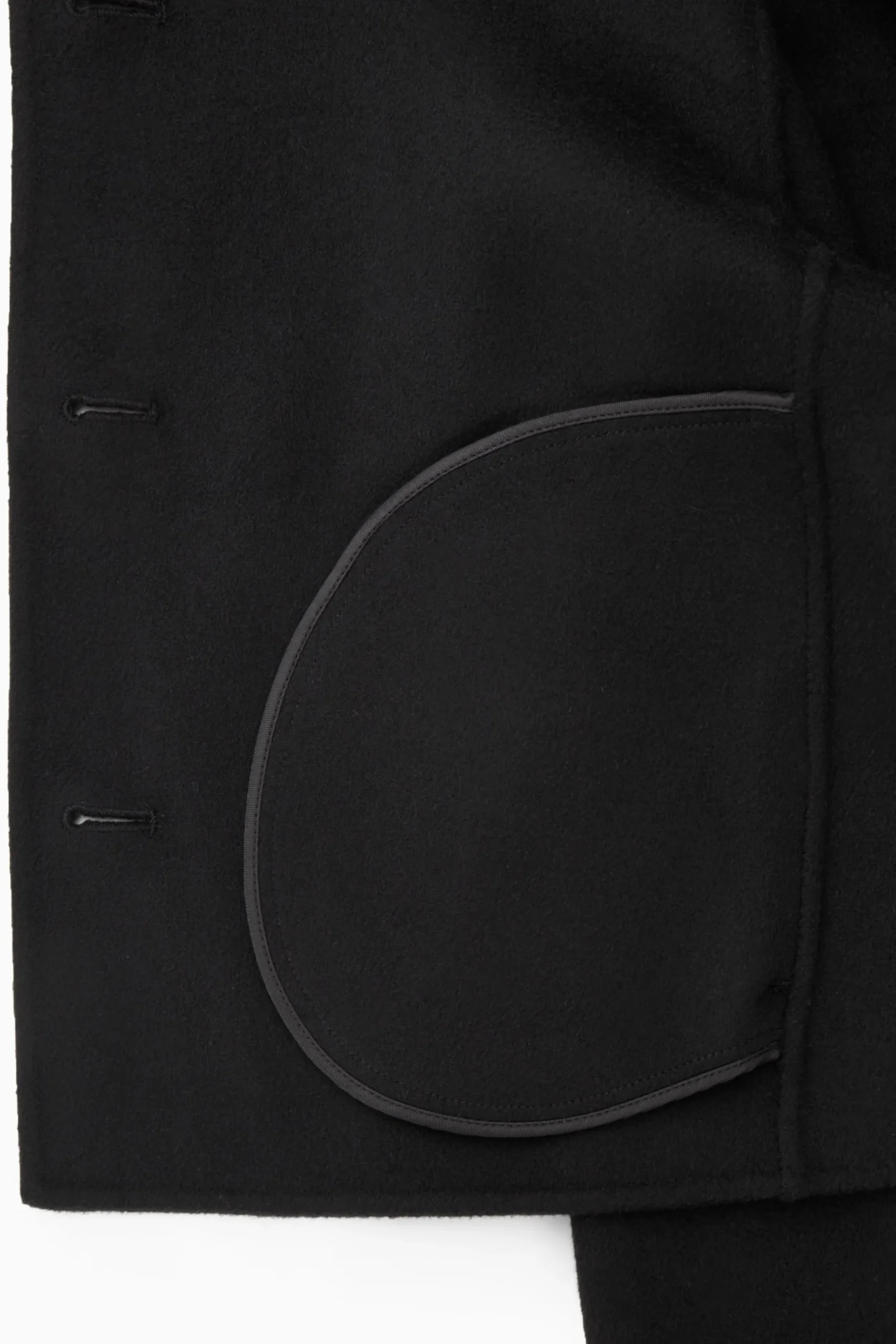 Damen COS Mäntel & Jacken*KASTENFÖRMIGE WOLLJACKE AUS DOUBLEFACE-MATERIAL