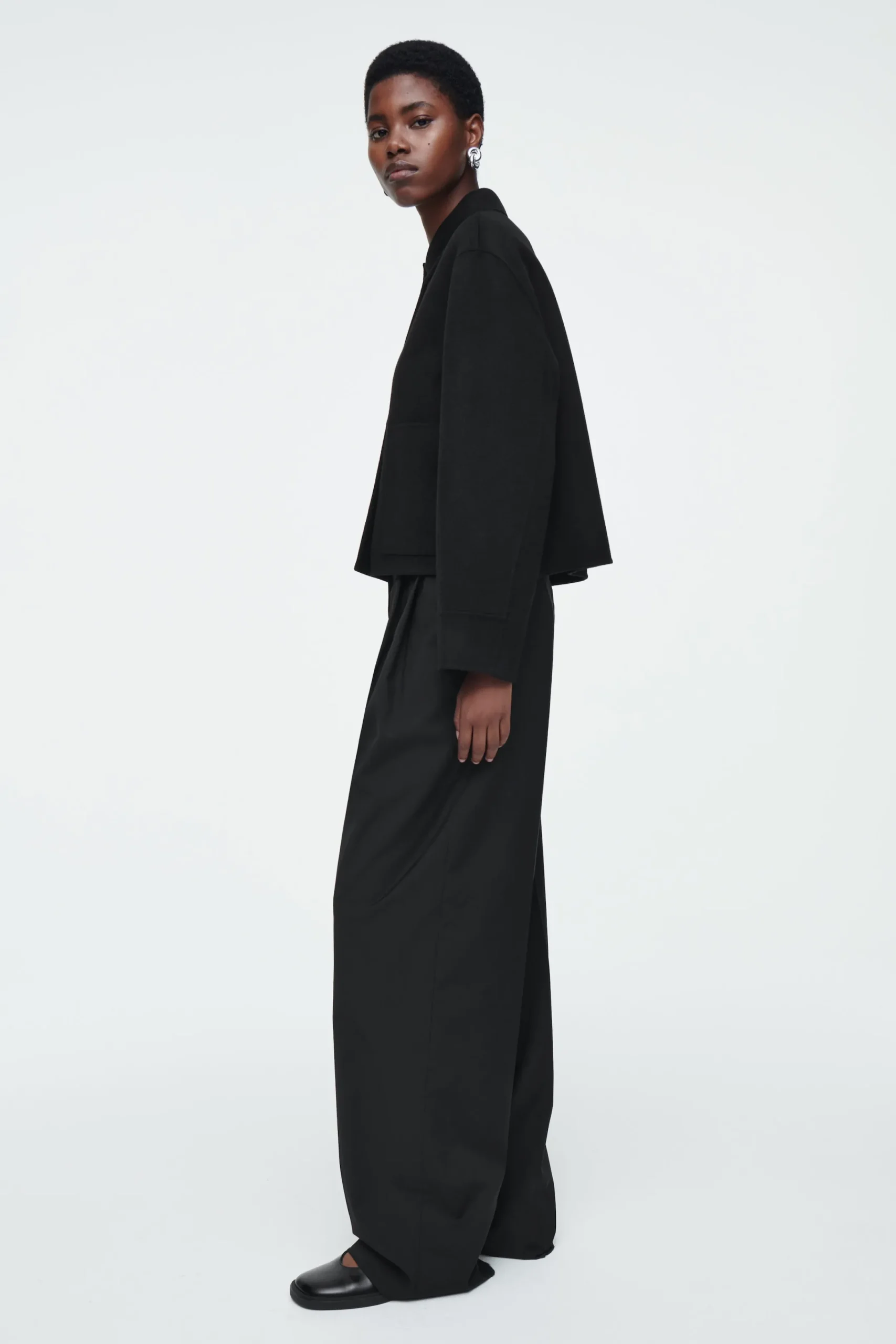 Damen COS Mäntel & Jacken*KASTENFÖRMIGE WOLLJACKE AUS DOUBLEFACE-MATERIAL