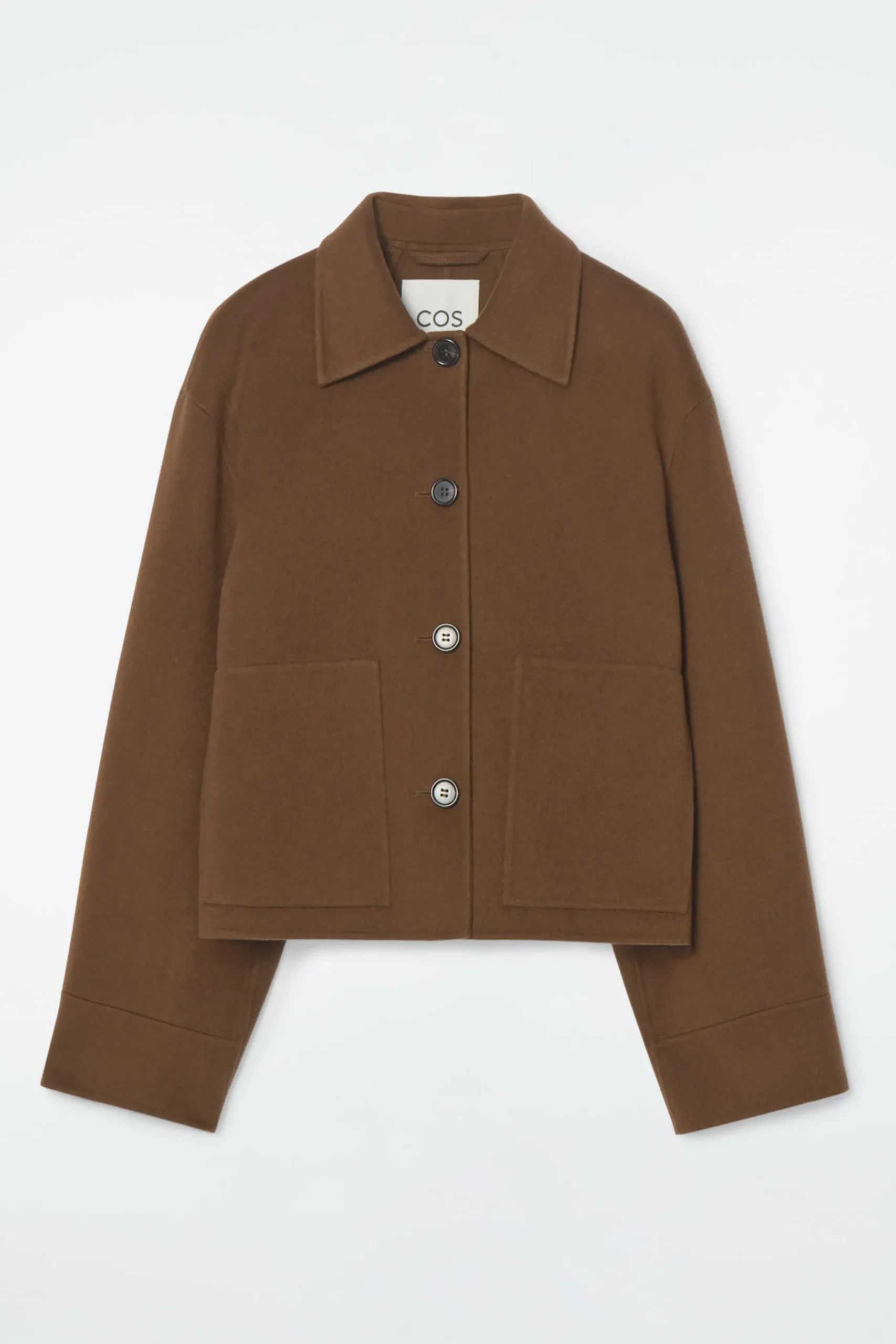 Damen COS Mäntel & Jacken*KASTENFÖRMIGE WOLLJACKE AUS DOUBLEFACE-MATERIAL