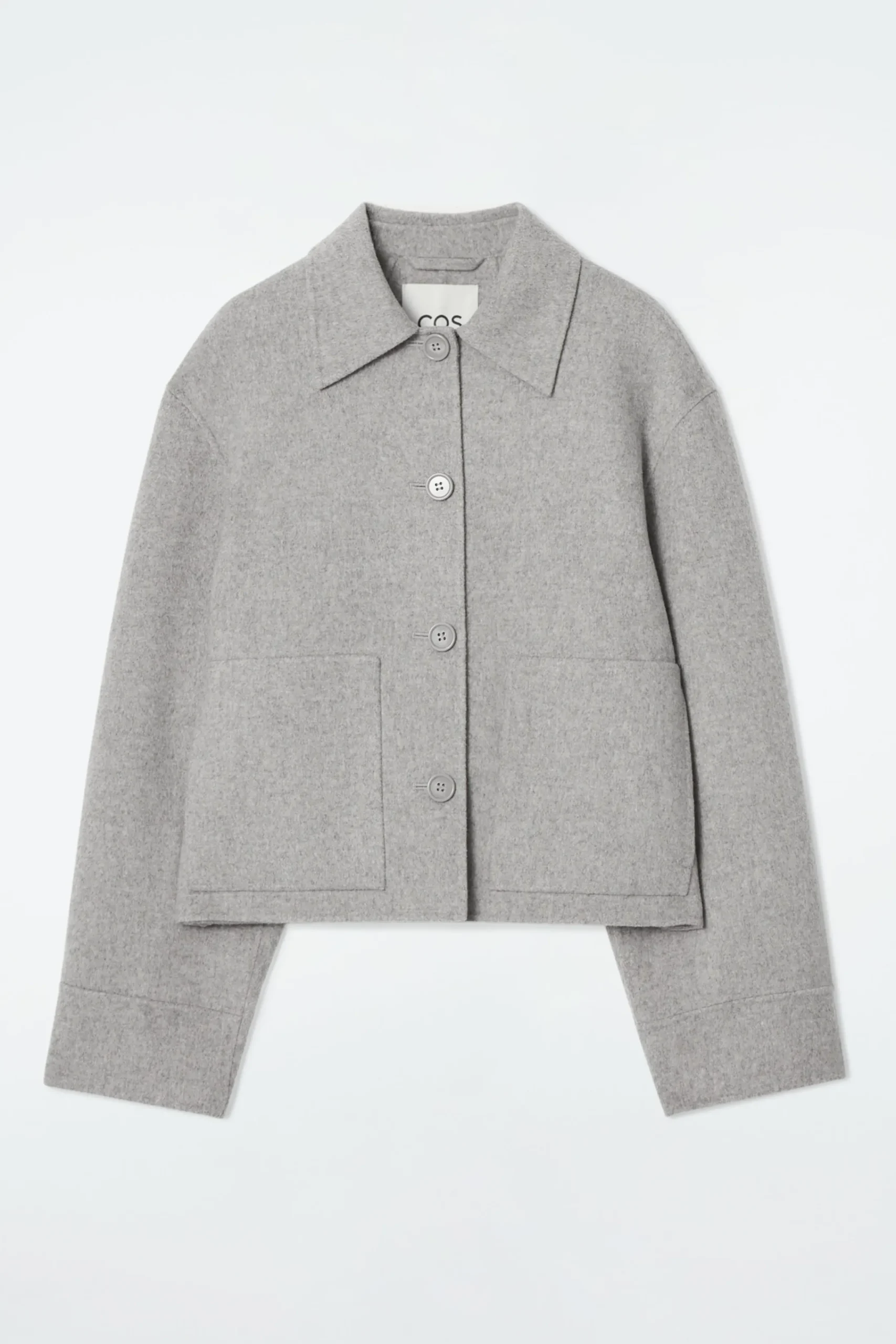 Damen COS Mäntel & Jacken*KASTENFÖRMIGE WOLLJACKE AUS DOUBLEFACE-MATERIAL