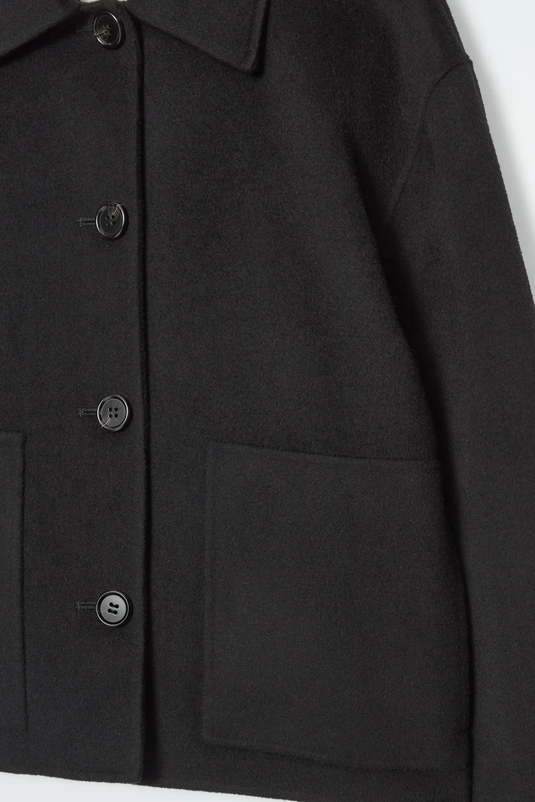 Damen COS Mäntel & Jacken*KASTENFÖRMIGE WOLLJACKE AUS DOUBLEFACE-MATERIAL
