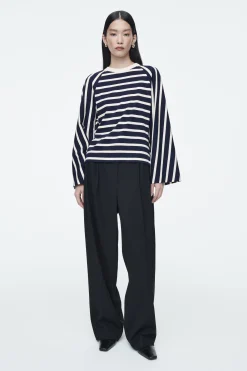 Damen COS Oberteile*KASTENFÖRMIGES LANGARMSHIRT