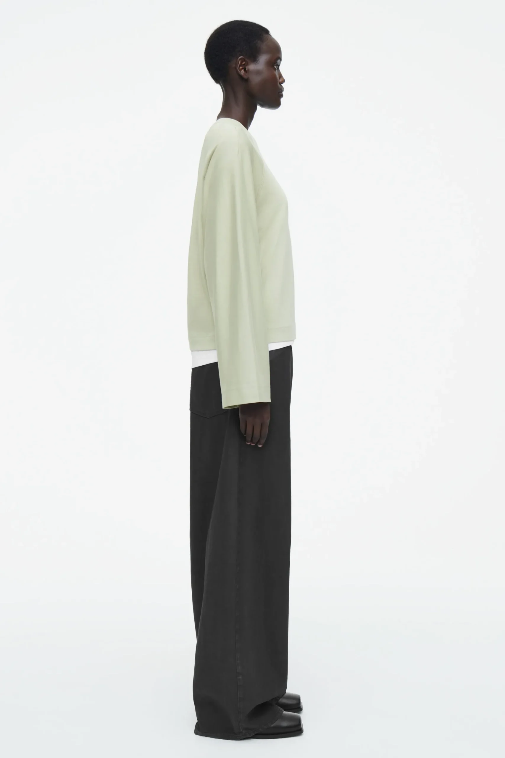 Damen COS Oberteile*KASTENFÖRMIGES LANGARMSHIRT