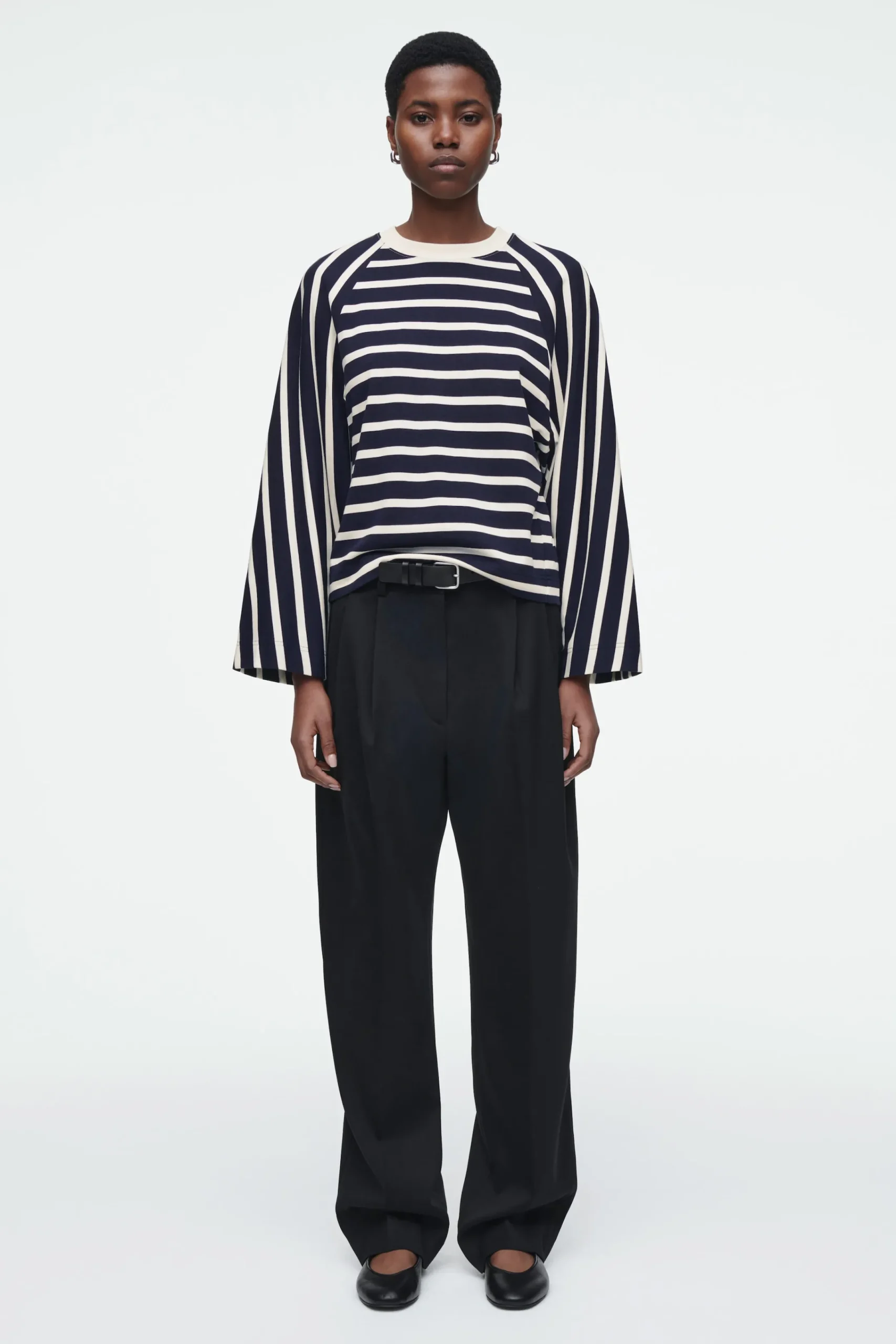 Damen COS Oberteile*KASTENFÖRMIGES LANGARMSHIRT