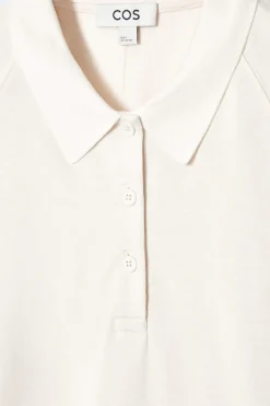 Damen COS Oberteile*KASTENFÖRMIGES POLOSHIRT MIT LANGEN ÄRMELN
