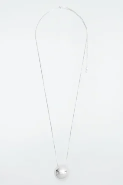 Damen COS Schmuck*KETTE MIT KUGELFÖRMIGEM ANHÄNGER