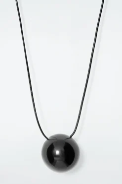 Damen COS Schmuck*KETTE MIT KUGELFÖRMIGEM GLASANHÄNGER