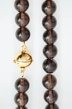 Damen COS Schmuck*KETTE MIT QUARZPERLEN