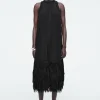 Damen COS Kleider*KLEID MIT FRANSENSAUM