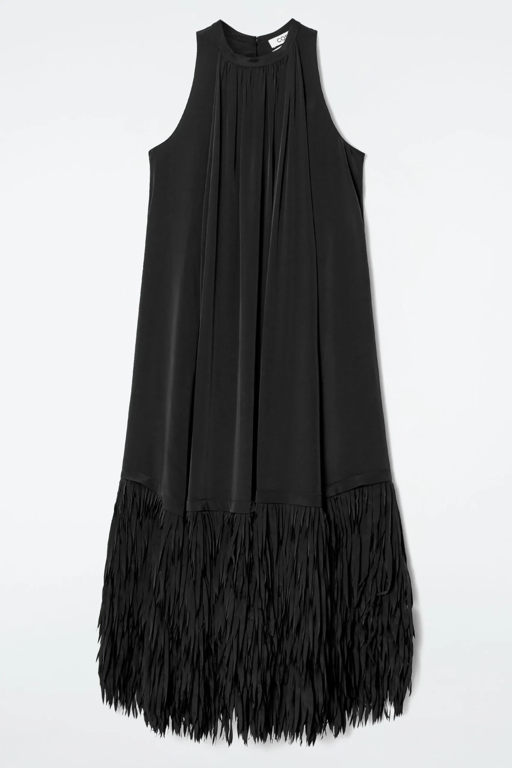 Damen COS Kleider*KLEID MIT FRANSENSAUM