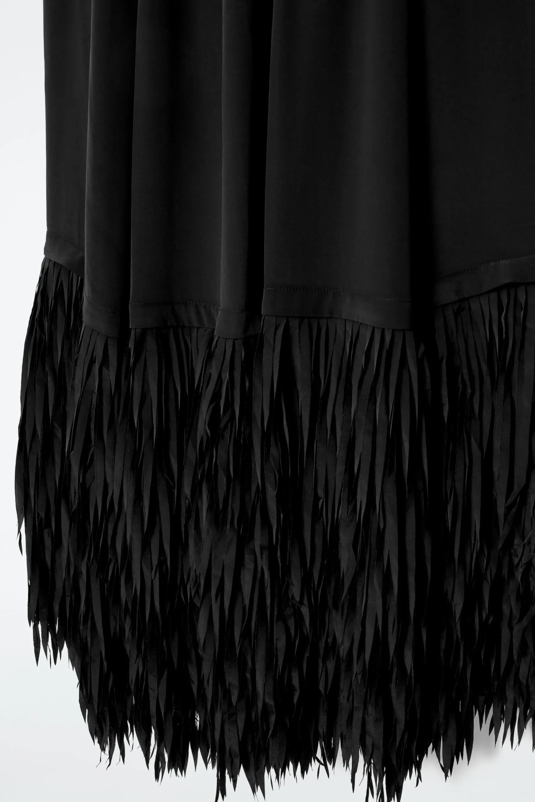 Damen COS Kleider*KLEID MIT FRANSENSAUM