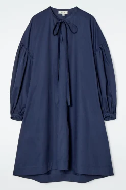 Damen COS Kleider*KLEID MIT RAFFUNG UND BINDEDETAILS