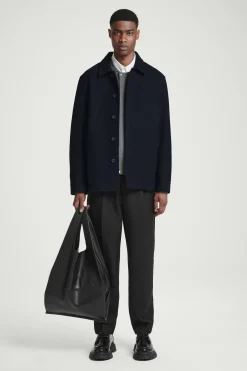 Herren COS Taschen & Portemonnaies*KNAUTSCHIGE TOTE BAG AUS LEDER
