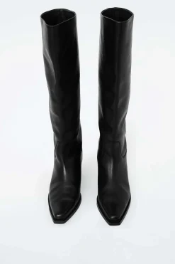 Damen COS Schuhe | Accessoires Aus Leder*KNIEHOHE COWBOYSTIEFEL AUS LEDER