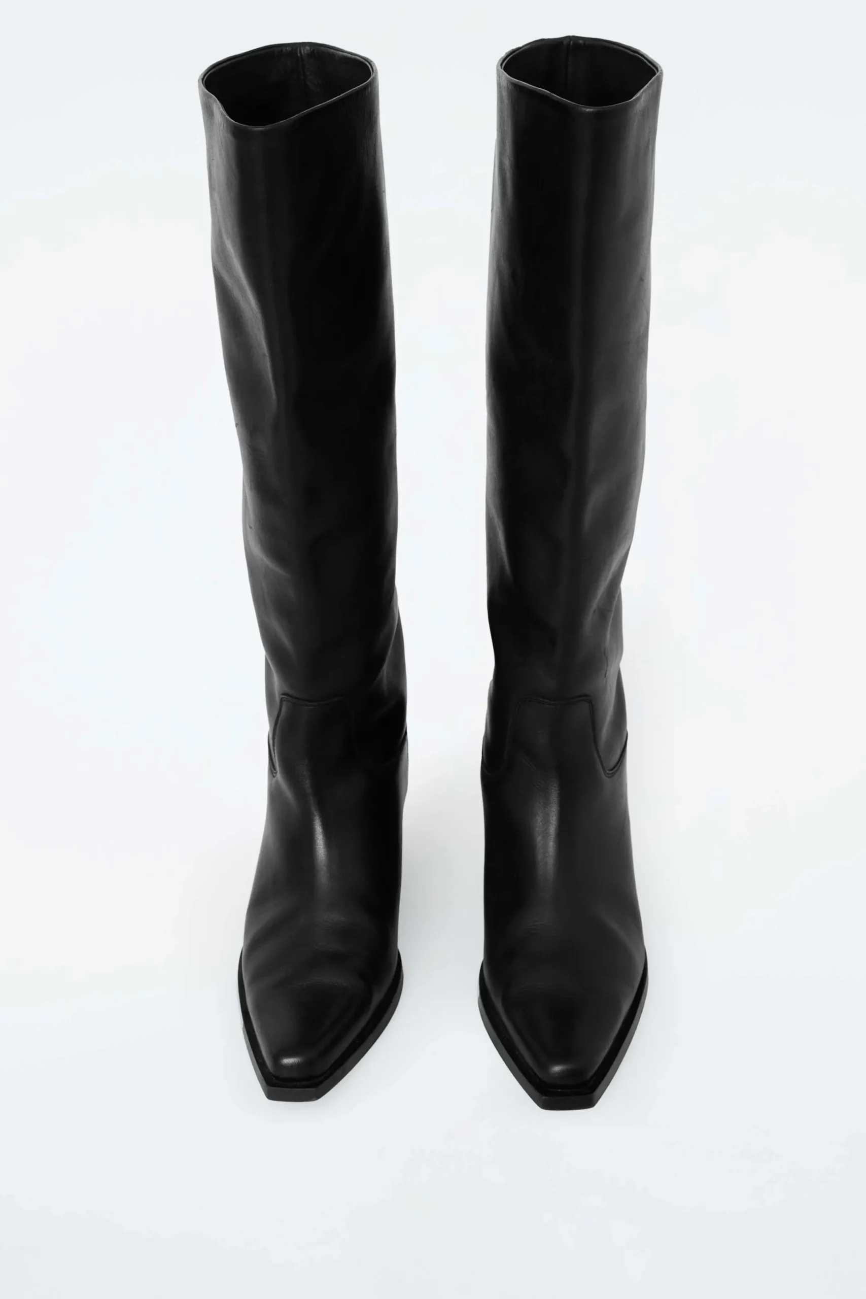 Damen COS Schuhe | Accessoires Aus Leder*KNIEHOHE COWBOYSTIEFEL AUS LEDER