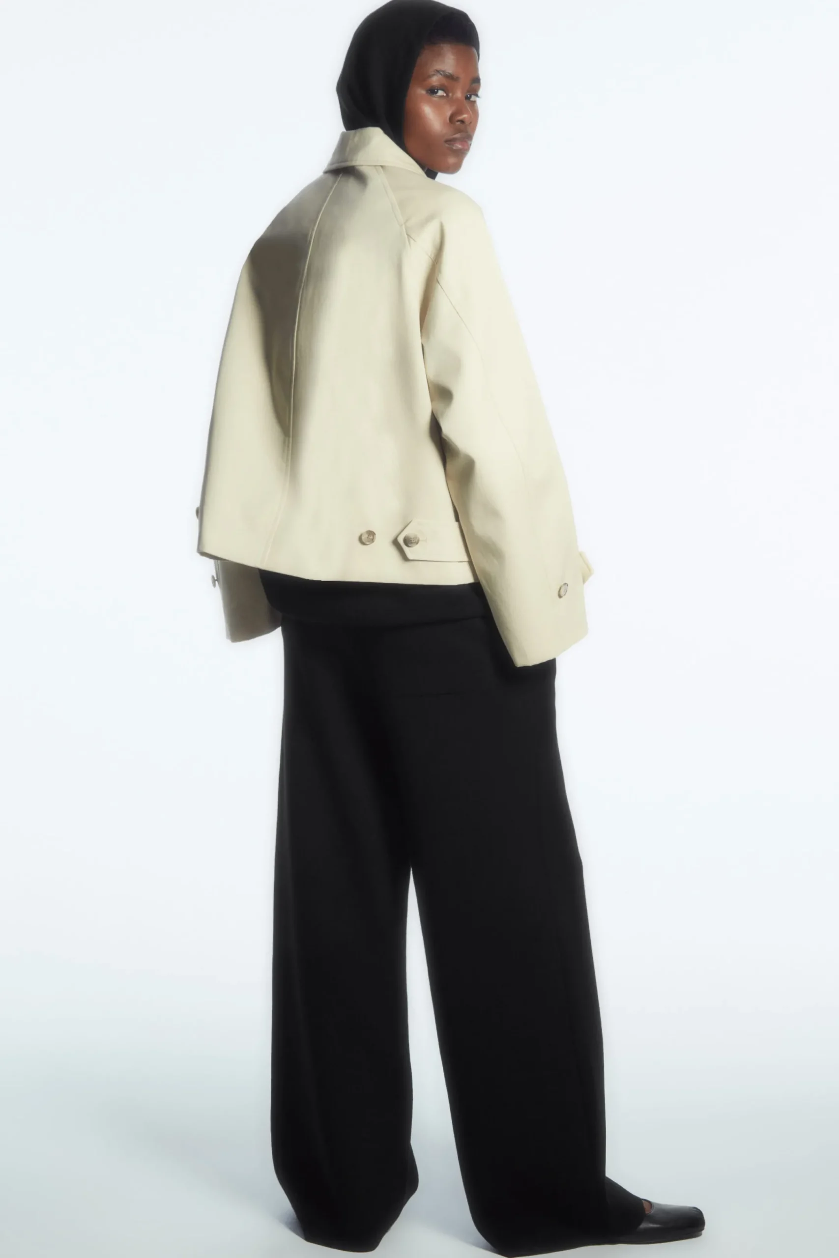 Damen COS Mäntel & Jacken*KURZER TRENCHCOAT AUS TWILL