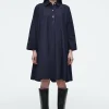 Damen COS Kleider*KURZES HEMDKLEID AUS DENIM IN A-LINIE