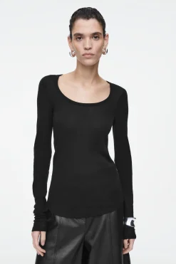 Damen COS Oberteile | Strickmode*LANGARMSHIRT AUS MERINOWOLLE